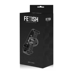 Fetish Bâillon-boule Respirant En Cuir Vegan -Vestiaire Fetish Soldes baillon boule respirant en cuir vegan 3