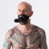 Rubber Fetish Baillon Gode Latex -Vestiaire Fetish Soldes baillon gode latex