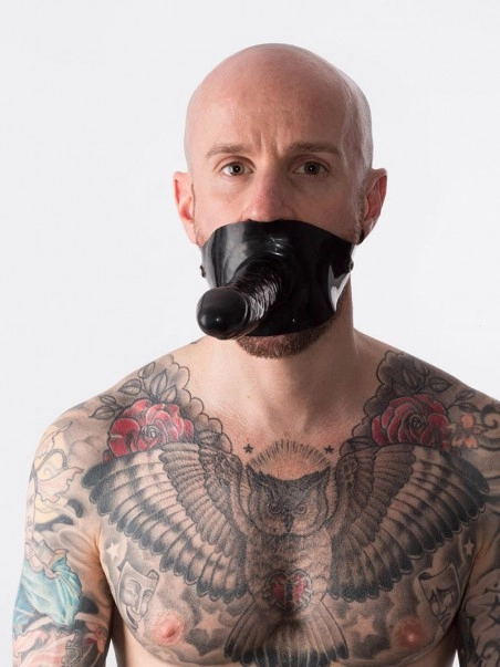 Rubber Fetish Baillon Gode Latex 5 Rubber Fetish Baillon Gode Latex – Image 3