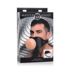 Master Series Bâillon Masturbateur Pussy Face -Vestiaire Fetish Soldes baillon masturbateur pussy face 4