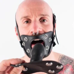 RoB Accessoires Baillon Plug Cuir -Vestiaire Fetish Soldes baillon plug cuir 5