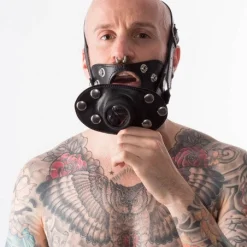 RoB Accessoires Baillon Uro Cuir -Vestiaire Fetish Soldes baillon uro cuir 3