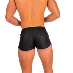 Barcode Berlin Short Byron Bandes Bleues 11 Barcode Berlin Short Byron Bandes Bleues -Vestiaire Fetish Soldes barcode berlin short byron bandes bleues 4