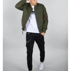 Alpha Industries Bombers MA-1 TT Slim-Fit -Vestiaire Fetish Soldes bombers ma 1 tt 5