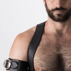 RoB Accessoires Brassard Cuir Boucle SM -Vestiaire Fetish Soldes brassard cuir boucle sm 1