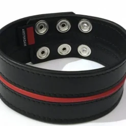 RoB Accessoires Brassard Large Ajustable Pressions -Vestiaire Fetish Soldes brassard large ajustable pressions 16