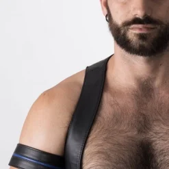 RoB Accessoires Brassard Large Ajustable Pressions -Vestiaire Fetish Soldes brassard large ajustable pressions 21