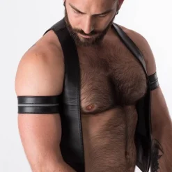 RoB Accessoires Brassard Large Ajustable Pressions -Vestiaire Fetish Soldes brassard large ajustable pressions 5