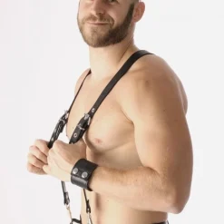 Rob Bretelles Fines Cuir -Vestiaire Fetish Soldes bretelles fines cuir 2