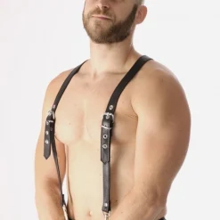 Rob Bretelles Fines Cuir -Vestiaire Fetish Soldes bretelles fines cuir 3