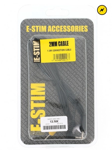 E-Stim Systems Câble électro 2 Mm à Jack 3,5 Mm 4 E-Stim Systems Câble électro 2 Mm à Jack 3,5 Mm – Image 2