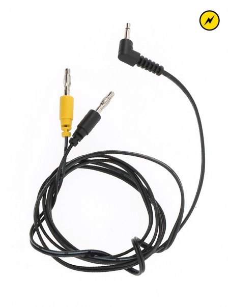 E-Stim Systems Cable électro 4 Mm à Jack 3,5 Mm 3 E-Stim Systems Cable électro 4 Mm à Jack 3,5 Mm