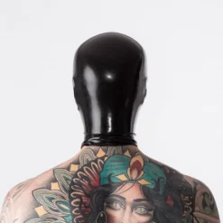 Rubber Fetish Cagoule Anatomique En Latex -Vestiaire Fetish Soldes cagoule anatomique en latex 2