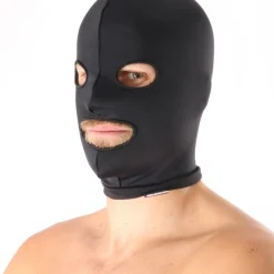 Autres Cagoule Anonyme Spandex, 3 Orifices 8 Autres Cagoule Anonyme Spandex, 3 Orifices -Vestiaire Fetish Soldes cagoule anonyme spandex 3 orifices 2