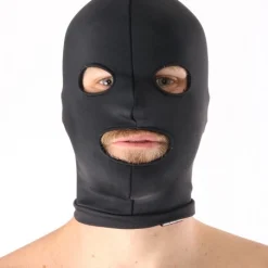 Autres Cagoule Anonyme Spandex, 3 Orifices 9 Autres Cagoule Anonyme Spandex, 3 Orifices -Vestiaire Fetish Soldes cagoule anonyme spandex 3 orifices 3