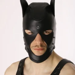 Bruthal Gear Cagoule Chien Cuir 11 Bruthal Gear Cagoule Chien Cuir -Vestiaire Fetish Soldes cagoule chien cuir bruthal gear 2