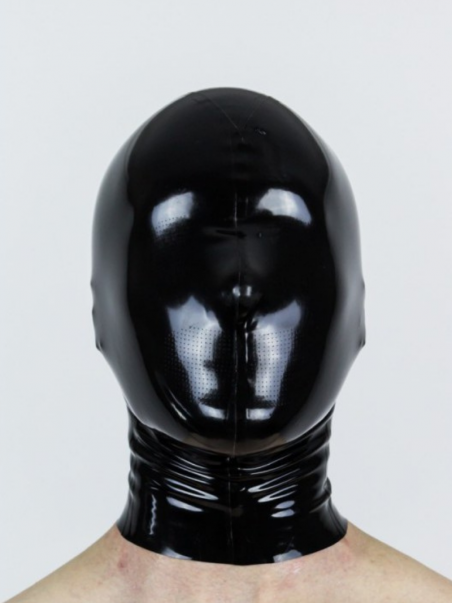 Cagoule En Latex Micro-performée - Latex 101 3 Cagoule En Latex Micro-performée - Latex 101