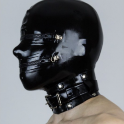 Cagoule Totale En Latex Avec Zip Et Cadenas - Latex 101 11 Cagoule Totale En Latex Avec Zip Et Cadenas - Latex 101 -Vestiaire Fetish Soldes cagoule totale en latex avec zip et cadenas latex 101 2