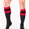 Barcode Berlin Chaussettes Hautes De Football 1 Barcode Berlin Chaussettes Hautes De Football -Vestiaire Fetish Soldes chaussettes hautes de football