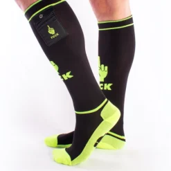 Brutus Chaussettes Hautes Party Socks Fuck (plusieurs Coloris) -Vestiaire Fetish Soldes chaussettes hautes party socks fuck plusieurs coloris 2