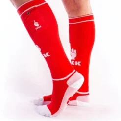 Brutus Chaussettes Hautes Party Socks Fuck (plusieurs Coloris) -Vestiaire Fetish Soldes chaussettes hautes party socks fuck plusieurs coloris 6