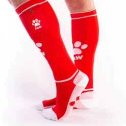 Brutus Chaussettes Hautes Party Socks Paw (plusieurs Coloris) -Vestiaire Fetish Soldes chaussettes hautes party socks paw plusieurs coloris 10