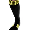 RoB Accessoires Chaussettes Sneaker Noires Bandes Jaunes 2 RoB Accessoires Chaussettes Sneaker Noires Bandes Jaunes -Vestiaire Fetish Soldes chaussettes sneaker noires jaunes