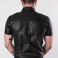 Bruthal Gear Chemise Fit Bruthal Cuir -Vestiaire Fetish Soldes chemise fit bruthal cuir 6