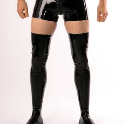 Rubber Fetish Cho7 Montantes (stockings) En Latex