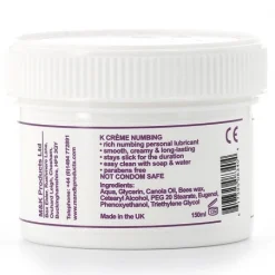 K LUBE Crème Décontractante K Numbing -Vestiaire Fetish Soldes creme decontractante k numbing 2