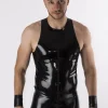 RoB Latex Et Néoprène Débardeur Y Zip Latex -Vestiaire Fetish Soldes debardeur y zip latex