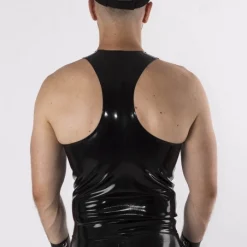 RoB Latex Et Néoprène Débardeur Y Zip Latex -Vestiaire Fetish Soldes debardeur y zip latex 2
