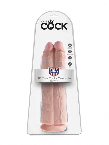 Pipedream Double Gode Ventouse King Cock 30,5 Cm X 9,1 Cm 4 Pipedream Double Gode Ventouse King Cock 30,5 Cm X 9,1 Cm – Image 2