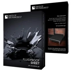 Sheet Of San Francisco Drap Plat De Protection étanche 240 X 213 -Vestiaire Fetish Soldes drap plat de protection etanche 2