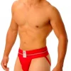Jockstrap Fist Rouge 2 Jockstrap Fist Rouge -Vestiaire Fetish Soldes fist jockstrap fist rouge