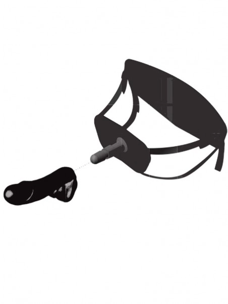 All Black Gode Cesar 19 Cm X 4.8 Cm Hung System 5 All Black Gode Cesar 19 Cm X 4.8 Cm Hung System – Image 3