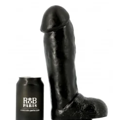 Gode Dark Crystal Noir 28.5 X 7 Cm