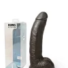 All Black Gode George 22 Cm X 4.9 Cm Hung System -Vestiaire Fetish Soldes gode george hung system