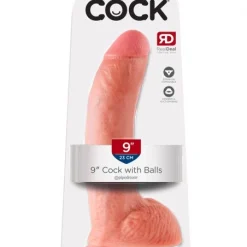 Pipedream Gode King Cock Réaliste 9' - 23 X 5,1 Cm -Vestiaire Fetish Soldes gode realiste 23 x 51 cm 4