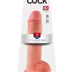Pipedream Gode King Cock Réaliste 11' - 28 X 6,4 Cm 11 Pipedream Gode King Cock Réaliste 11' - 28 X 6,4 Cm -Vestiaire Fetish Soldes gode realiste 28 cm 4