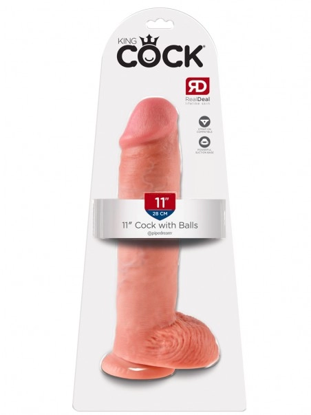 Pipedream Gode King Cock Réaliste 11' - 28 X 6,4 Cm 7 Pipedream Gode King Cock Réaliste 11' - 28 X 6,4 Cm – Image 5