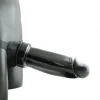 All Black Gode Schlong Hung System 25 Cm X 8,6 Cm -Vestiaire Fetish Soldes gode schlong hung system