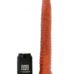 Square Peg Gode Silicone Long Worm - 37 X 5.4cm