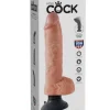 Pipedream Gode Ventouse Vibrant King Cock 10' - 25,4 X 5,6 Cm -Vestiaire Fetish Soldes gode ventouse vibrant 3