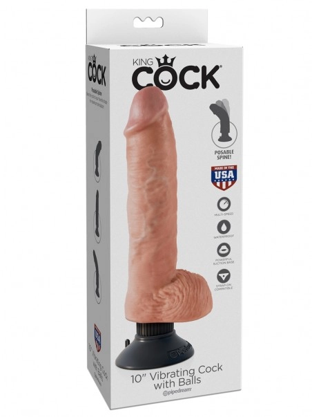 Pipedream Gode Ventouse Vibrant King Cock 10' - 25,4 X 5,6 Cm 3 Pipedream Gode Ventouse Vibrant King Cock 10' - 25,4 X 5,6 Cm