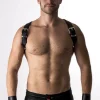 RoB Accessoires Harnais Epaules En Cuir Souple -Vestiaire Fetish Soldes harnais epaules en cuir souple