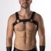 665 Harnais H Bulldog Néoprène -Vestiaire Fetish Soldes harnais h bulldog neoprene 665