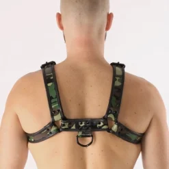 The Red Harnais Militaire En Cuir -Vestiaire Fetish Soldes harnais militaire en cuir 2