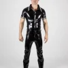 Jeans Noir En Latex épais - Latex 101 -Vestiaire Fetish Soldes jeans noir en latex epais latex 101