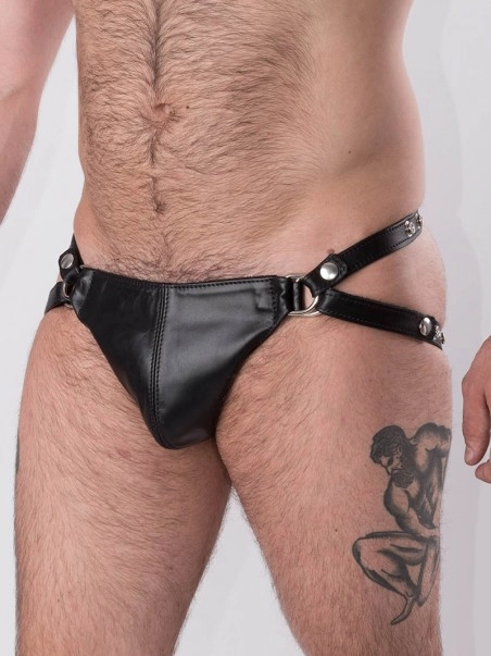 Rob Jockstrap Coque Amovible Cuir 6 Rob Jockstrap Coque Amovible Cuir – Image 4